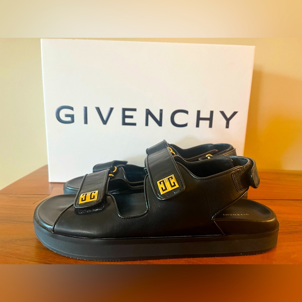 Givenchy 4g Adjustable Slingback Sandals sz EU39